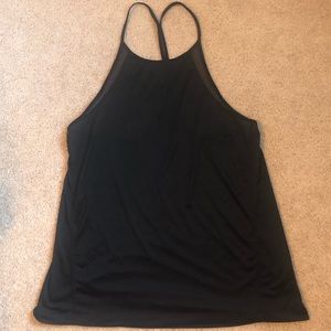 Lululemon black tank. Size 6.
